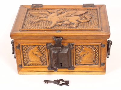 Latane cherrywood casket